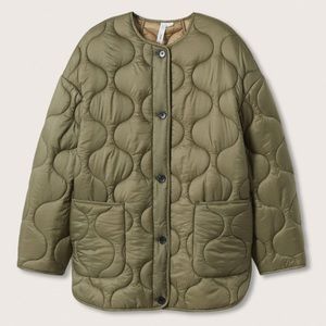 NWT Mango Quilted Jacket